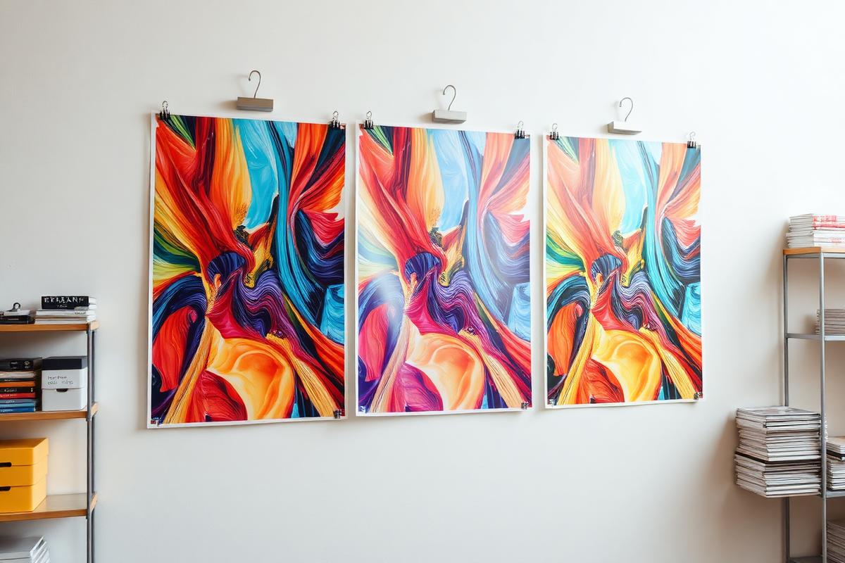 Posters printing example