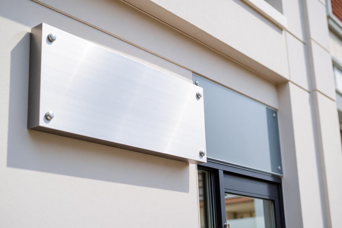 Custom signage printing example